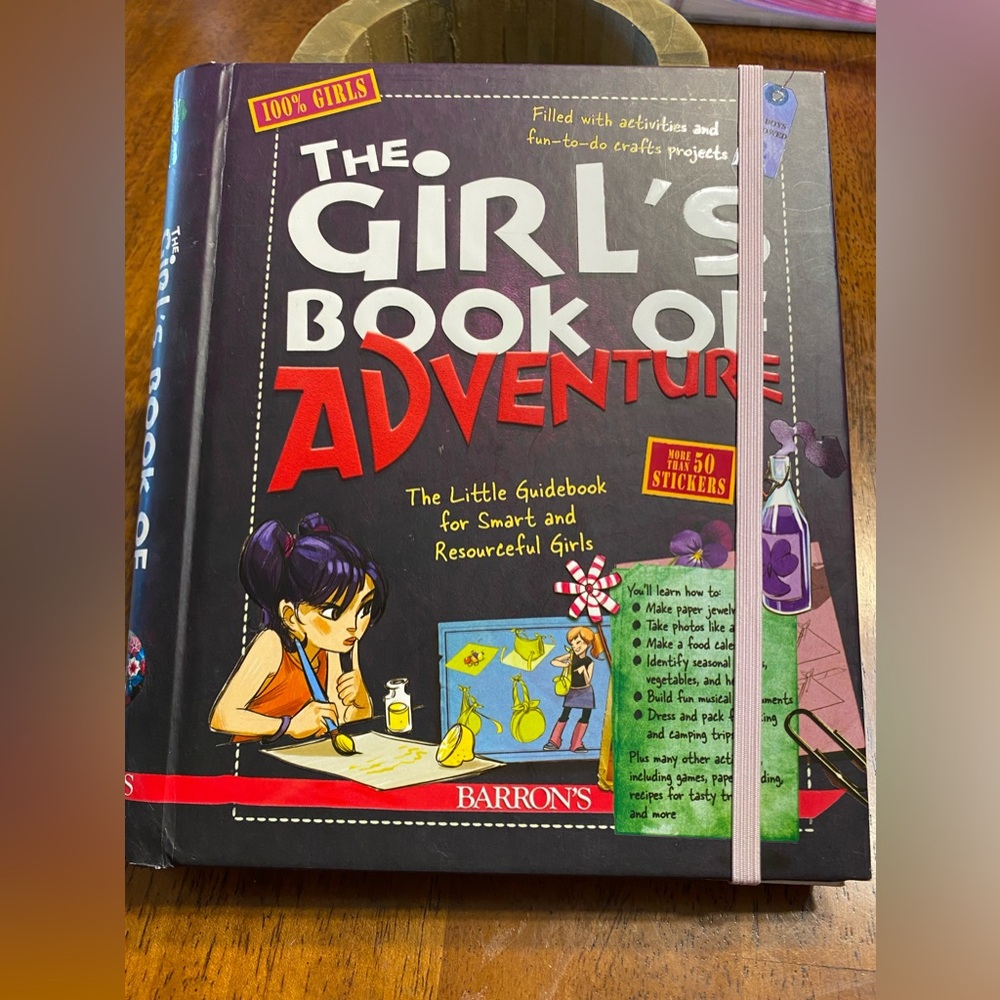 The girls book of adventure.  The little guidebook forsmart & resourceful girls.